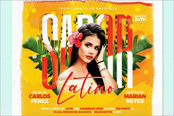 Latin Party Flyer Templates | Free & Premium | PSD | Vector | EPS | PNG | Ai | TIF | Downloads